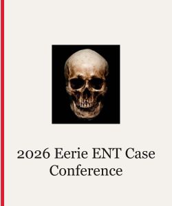 2026 Eerie ENT Case Conference Banner